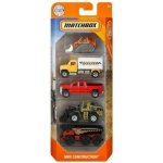 Matchbox Auto 4Ks Pracovní Vozidla Staveniště – Hledejceny.cz