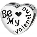 Majya MAY STORY stříbrný korálek BE MY VALENTINE 11921 – Zboží Dáma