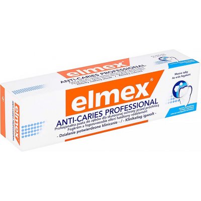 Elmex Anti-Caries Professional zubní pasta chránící před zubním kazem 75 ml – Zbozi.Blesk.cz
