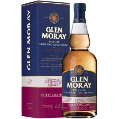 Glen Moray Elgin Classic Sherry Cask Finish Whisky 40% 0,7 l (tuba)