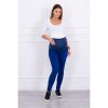 Těhotenské kalhoty Těhotenské kalhoty MI3672 azurově modré