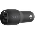 Belkin BOOST CHARGE™ 24W Duální USB-A nabíječka do auta, černá CCB001BTBK – Hledejceny.cz