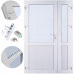 Vobri vchodové dvoukřídlé 160 x 210 cm levé bílé – Hledejceny.cz