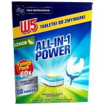 W5 Tablety do myčky all in one 60 ks – Zboží Dáma