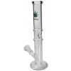 Vodní dýmky Black Leaf Základní skleněný bong 35 cm