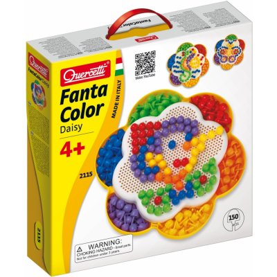 Quercetti FantaColor Daisy 150 ks 2115 – Zboží Mobilmania