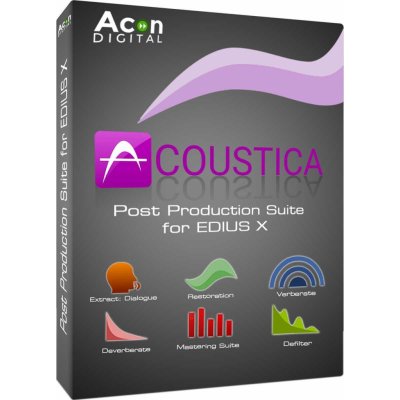 Acon Digital Acoustica Post Production Suite for EDIUS 11 (Upgrade from EDIUS 11/X)