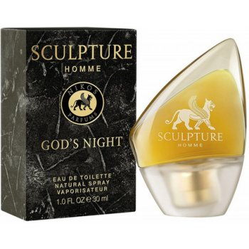 NIKOS Sculpture Homme God´s Night toaletní voda pánská 50 ml