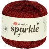 Příze YarnArt Sparkle 1345 červená