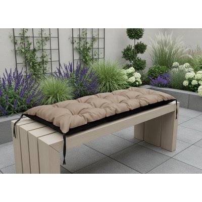Mybesthome prošívané sezení na lavici WILSON color 21 béžová 120x40 cm – Hledejceny.cz