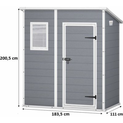 Keter Manor Pent 6x4 – Hledejceny.cz