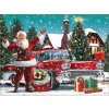 Puzzle Sunsout Santa's New Ride 1000 dílků