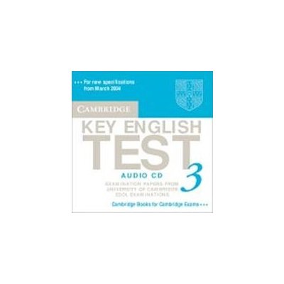 Cambridge Key English Test 3 Audio CD – Zbozi.Blesk.cz