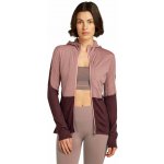Icebreaker Wmns 200 Realfleece Descender LS Zip Hood Summit/Java/Acid Pink/Cb – Zboží Mobilmania