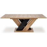 Halmar Rozkládací jídelní stůl BRANDON dub wotan/černý – Hledejceny.cz
