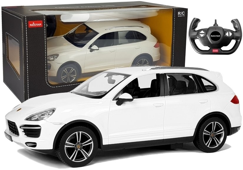 Rastar Porsche Cayenne R/C bílé RTR 1:14