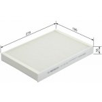 1987432205 BOSCH Filtr, vzduch v interiéru – Hledejceny.cz