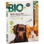 PESS BIO Spot-on kapky na klíšťata a blechy pro střední a velké psy 4 x 2,5 g – Zbozi.Blesk.cz