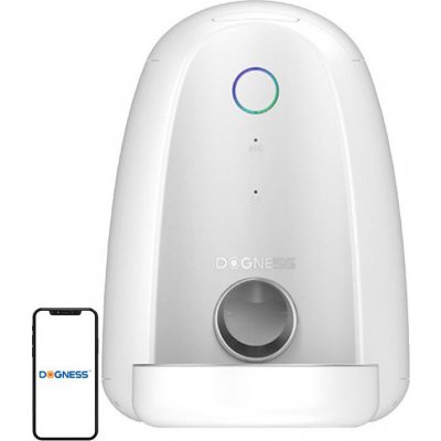 Dogness Automatické krmítko pro domácí mazlíčky plastová miska WIFI mini bílé 2 l – Zboží Dáma