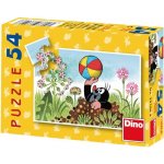 Dino Mini Krtek 19,8 x 13,2 cm Krteček Krteček s míčem 54 dílků – Hledejceny.cz