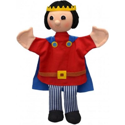 Moravská Ústředna Brno maňásek princ Jiří 30 cm – Zboží Dáma