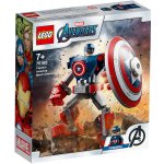 LEGO® Super Heroes 76168 Captain America v obrněném robotu – Zboží Živě