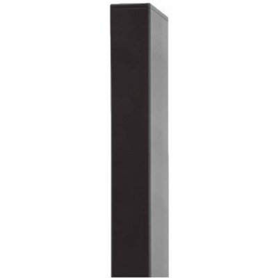 Plotový sloupek hranatý 60x40 mm, výška 200 cm, antracit – Zboží Mobilmania