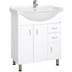 Keramia Pro skříňka včetně umyvadla 70,5 cm, bílá, PRO70DV – Zboží Dáma