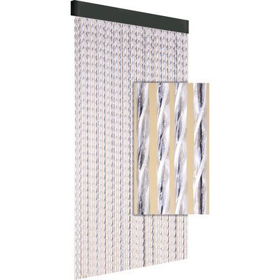 Závěs do dveří TINCA černá/bílá 90x210 cm – Hledejceny.cz