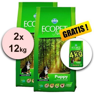 Ecopet Natural Puppy MAXI 2 x 12 kg