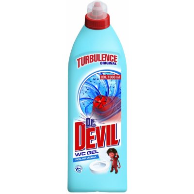 Dr. Devil WC gel Turbulence Original Polar Aqua 1 l – Zboží Dáma