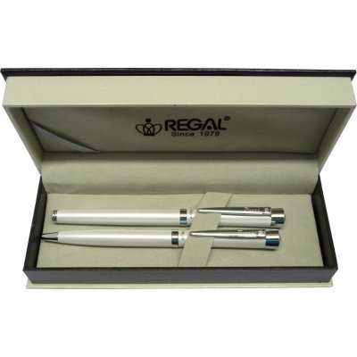 Regal kuličkové pero + roller Katherine bílá 475531 – Zboží Dáma