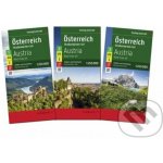 Rakousko 1:250 000 / automapa (sada 3 map v plastovém obalu) – Zboží Dáma