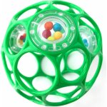 Bright starts Oball Rattle 10cm zelená – Hledejceny.cz