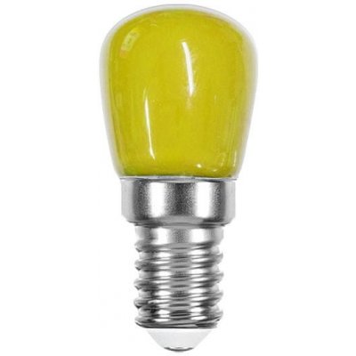 Diolamp LED mini žárovka žlutá ST26 1W/230V/E14/Yellow/60Lm/360°