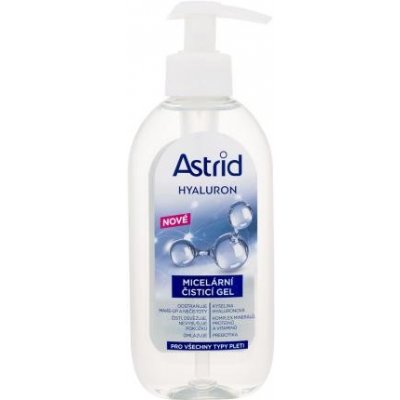 Astrid Hyaluron Micellar Cleansing Gel 200 ml micelární čisticí gel pro ženy