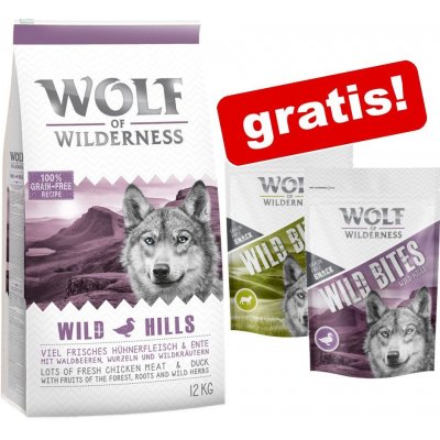 Wolf of Wilderness "Ruby Midnight" hovězí a králičí 12 kg