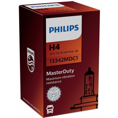 Philips MasterDuty H4 P43t-38 24V 75/70W – Zboží Mobilmania