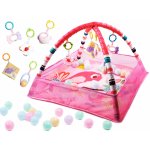 KIK Vzdělávací hrací deka s míčky růžová – Zboží Mobilmania