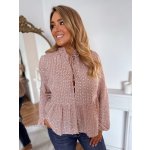 Zazza světle růžová halenka s knoflíky – Zboží Mobilmania