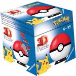 Ravensburger 3D puzzleball Pokémon Pokéball 54 ks – Zboží Dáma