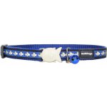 Red Dingo obojek pro kočky reflexní Fish Navy 12 mm – Zbozi.Blesk.cz