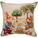 decoDoma Gobelínový ZAJÍČCI 45 x 45 cm – Sleviste.cz