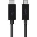 Belkin F2CU049bt2M-BLK USB-C to USB-C, 2m, černý