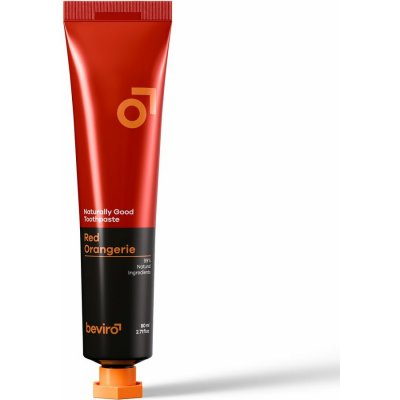 Beviro Naturally Good Toothpaste Red Orangerie 80 ml – Zbozi.Blesk.cz