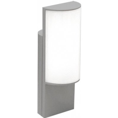 ACA Lighting LED venkovní nástěnné svítidlo HEMI 8W/230V/3000K/620Lm/120°/IP44, šedé – Hledejceny.cz