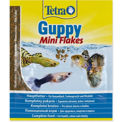 Tetra Guppy Mini Flakes 12 g – Zbozi.Blesk.cz