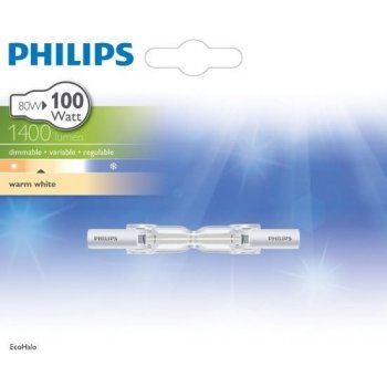 Philips EcoHalo 78mm 2y 80W R7s 230V 1BC 10 od 126 Kč - Heureka.cz