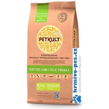 Petkult MINI Junior lamb/rice 12 kg