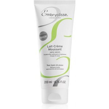 Embryolisse Cleansers and Make-up Removers čistící pěnivý krém na obličej a tělo (Cleansing and Nourishing, Soap - Free) 200 ml